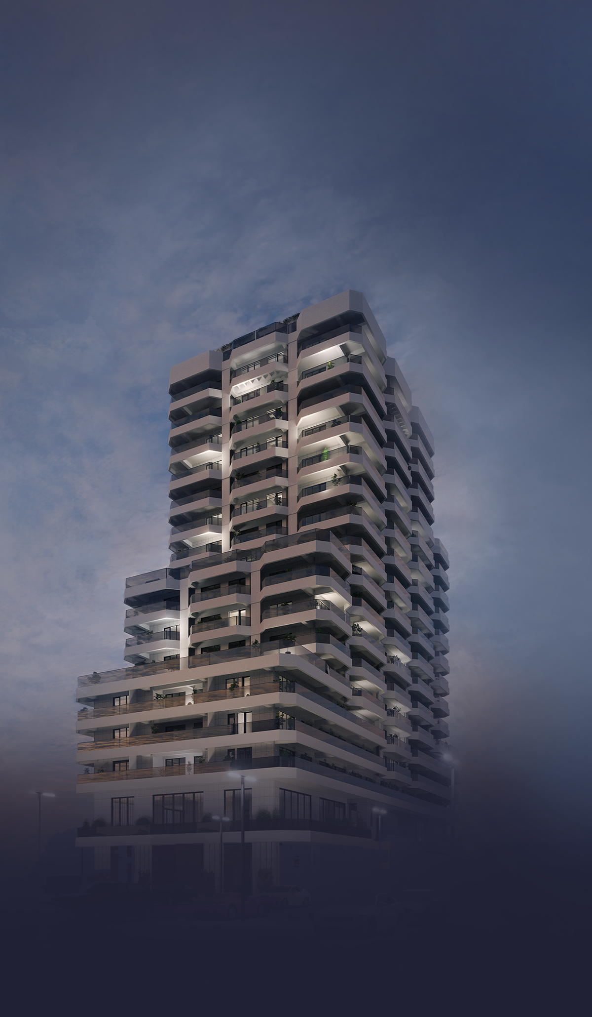 marina tower by alpha builders